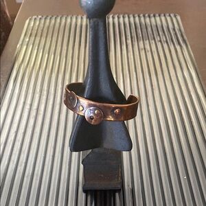 Copper Tone Metal Bracelet